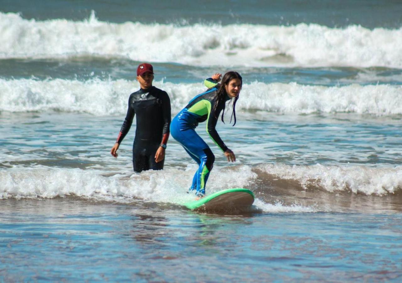 Sable Beach Surf Camp Taghazout Exteriör bild
