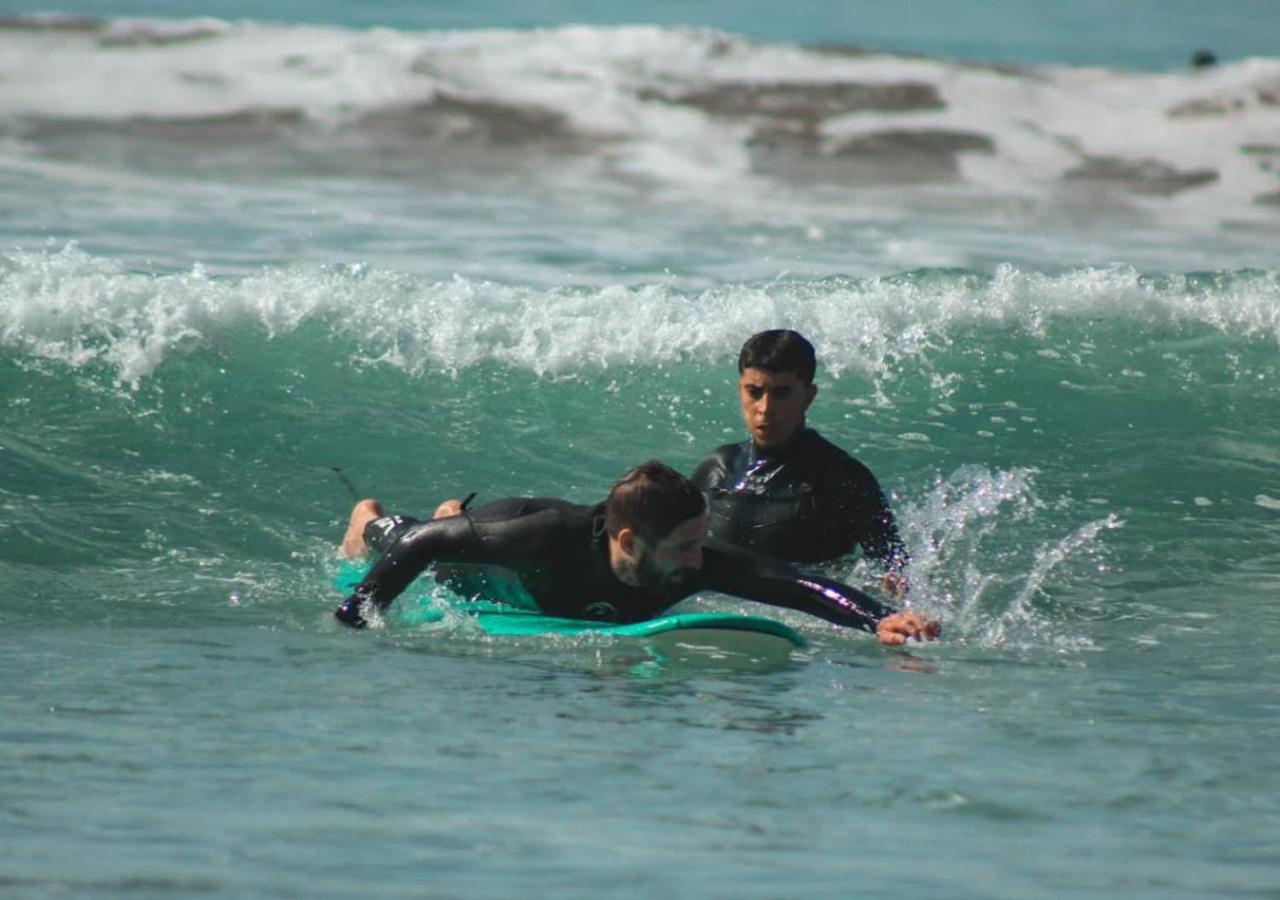 Sable Beach Surf Camp Taghazout Exteriör bild