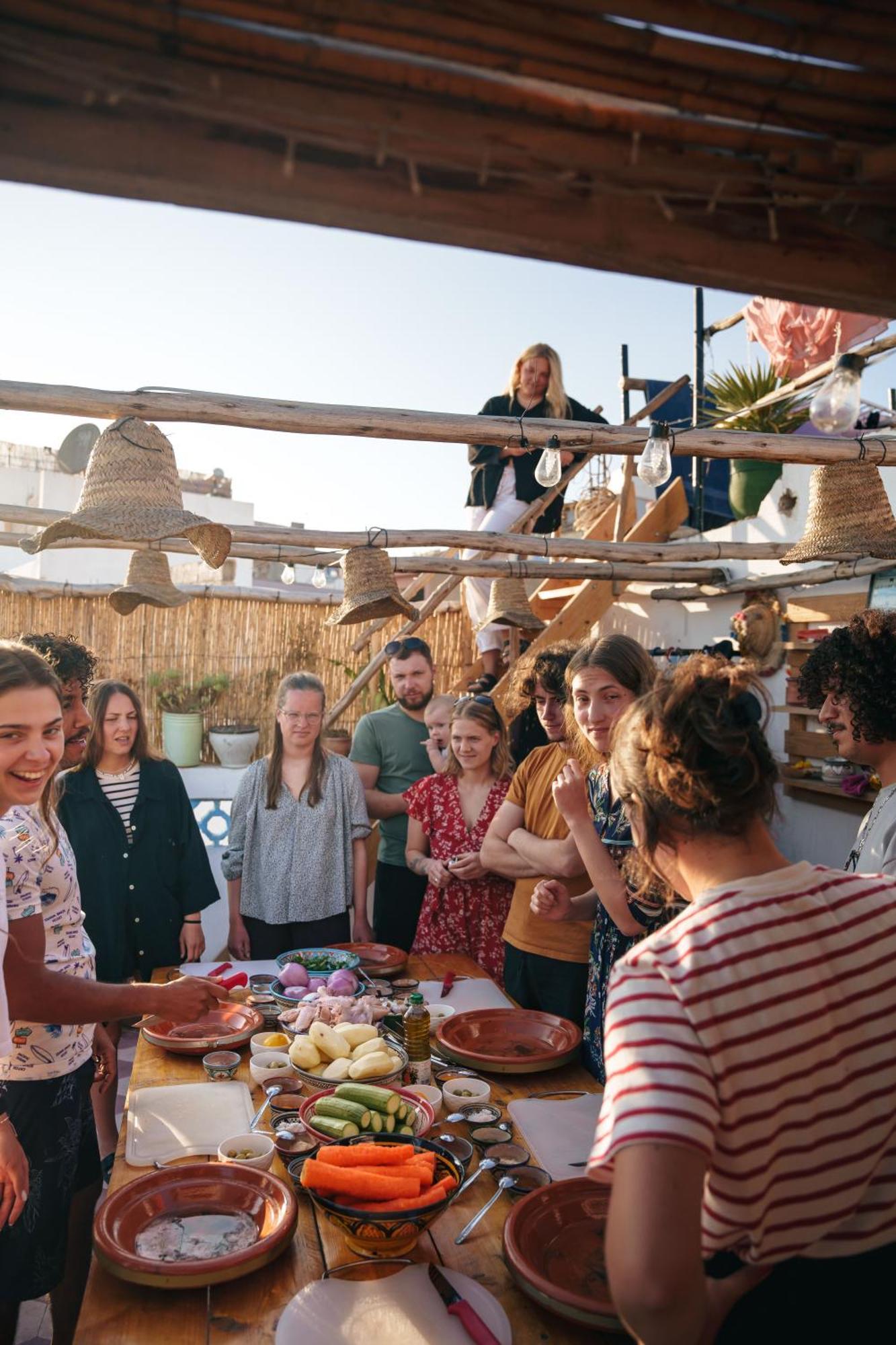 Sable Beach Surf Camp Taghazout Exteriör bild