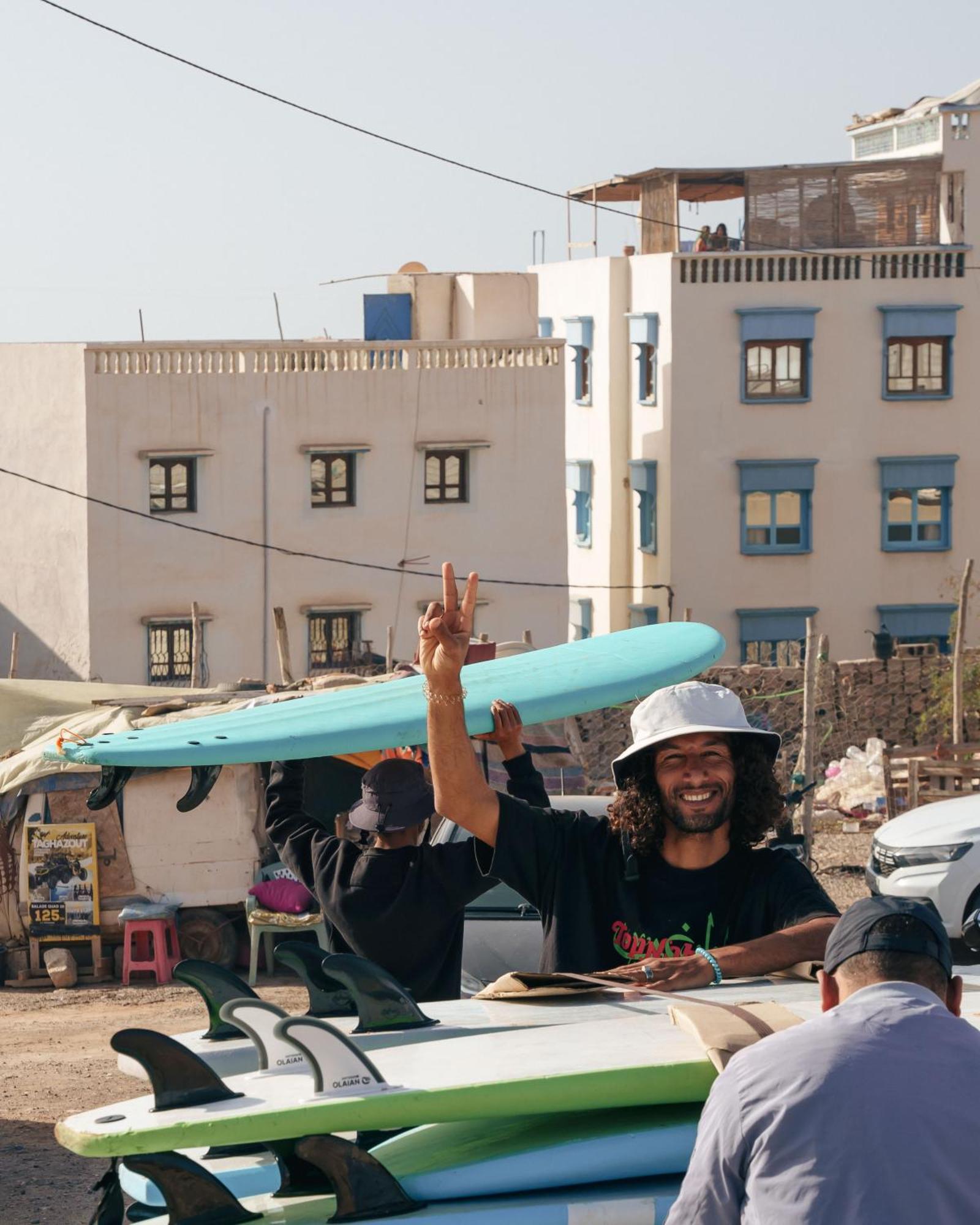Sable Beach Surf Camp Taghazout Exteriör bild